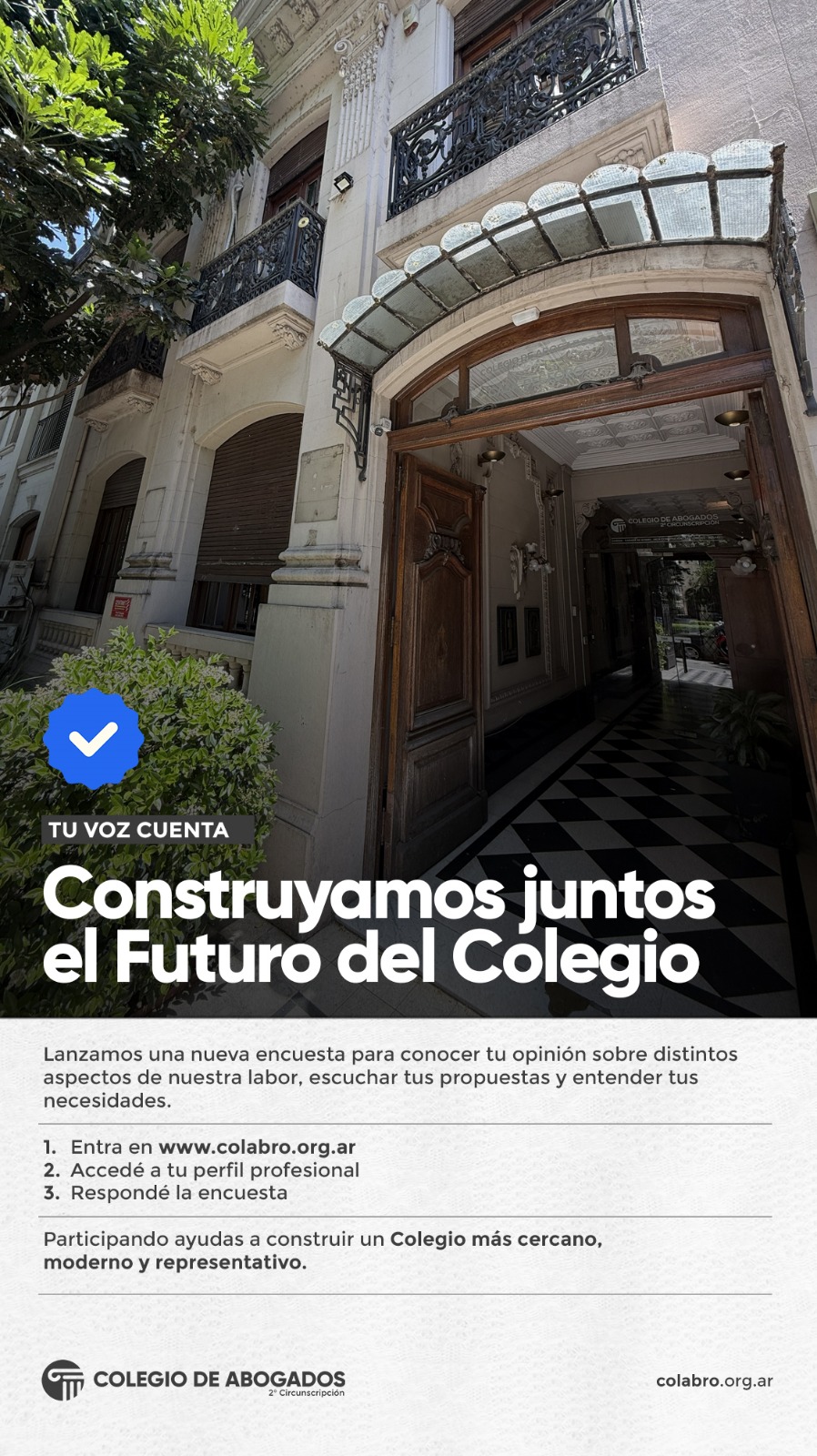 Construyamos juntos el Futuro del Colegio